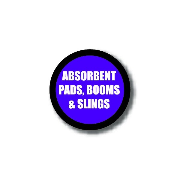 Ergomat 16in CIRCLE SIGNS - Absorbent Pads, Booms & Slings DSV-SIGN 256 #1502 -UEN - main